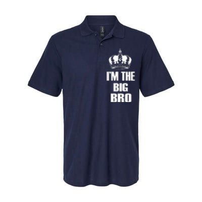 I'm The Big Bro Softstyle Adult Sport Polo