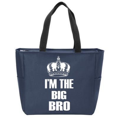 I'm The Big Bro Zip Tote Bag