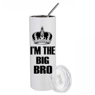 I'm The Big Bro Stainless Steel Tumbler