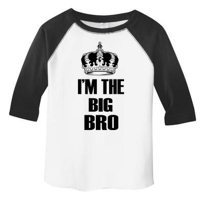 I'm The Big Bro Toddler Fine Jersey T-Shirt