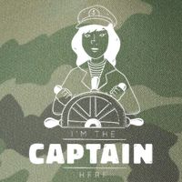 I'm The Captain Here Legacy Tie Dye Trucker Hat