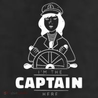 I'm The Captain Here 11oz C Handle Ceramic Mug