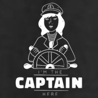 I'm The Captain Here 15oz Campfire Ceramic Mug