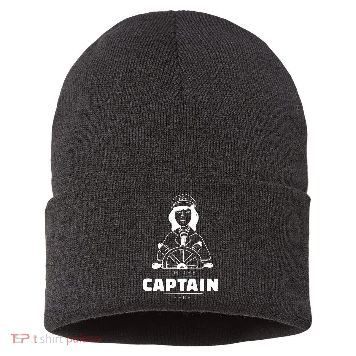 I'm The Captain Here Sustainable Knit Beanie