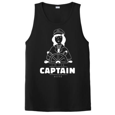 I'm The Captain Here PosiCharge Competitor Tank