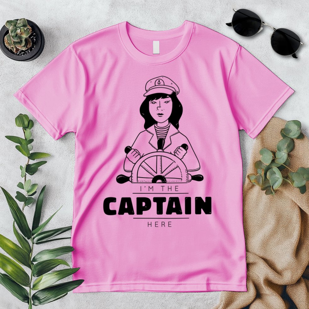 I'm The Captain Here Premium T-Shirt