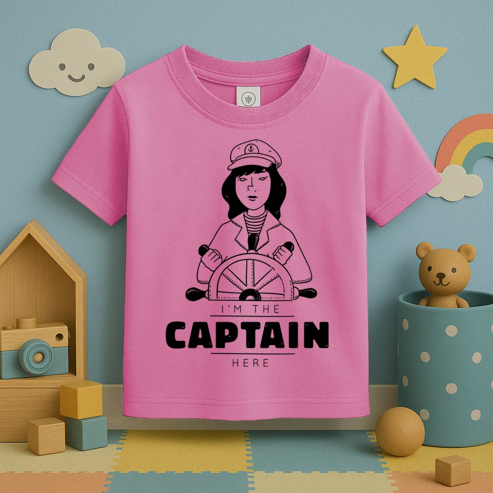 I'm The Captain Here Toddler T-Shirt