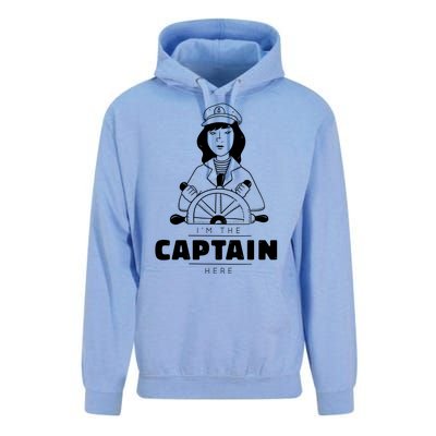 I'm The Captain Here Unisex Surf Hoodie