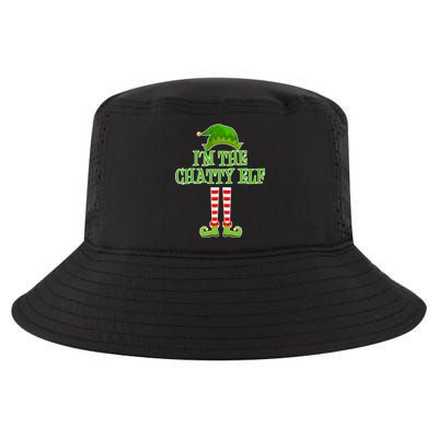 I'm The Chatty Elf Matching Family Christmas Cool Comfort Performance Bucket Hat