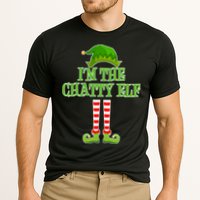 I'm The Chatty Elf Matching Family Christmas Cooling Performance Crew T-Shirt