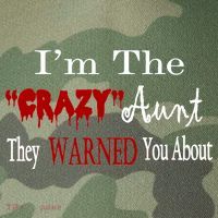 I'm The Crazy Aunt They Warned You About Legacy Tie Dye Trucker Hat