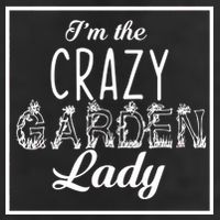 I'm The Crazy Garden Lady 7 Panel Mesh Trucker Snapback Hat