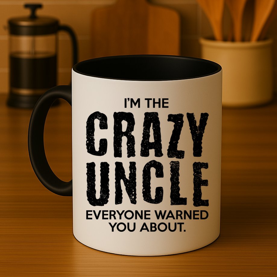 I'm The Crazy Uncle Everyone Warned You About Mug