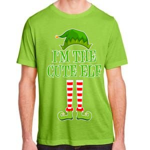 I'm The Cute Elf Matching Family Christmas Adult ChromaSoft Performance T-Shirt