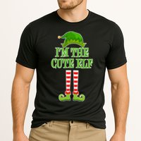 I'm The Cute Elf Matching Family Christmas Cooling Performance Crew T-Shirt