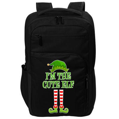 I'm The Cute Elf Matching Family Christmas Impact Tech Backpack