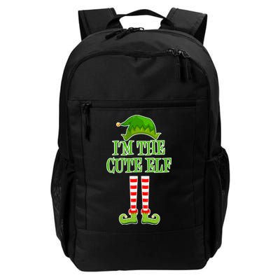 I'm The Cute Elf Matching Family Christmas Daily Commute Backpack