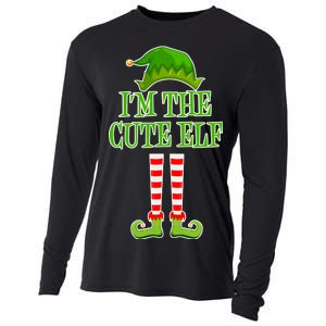 I'm The Cute Elf Matching Family Christmas Cooling Performance Long Sleeve Crew