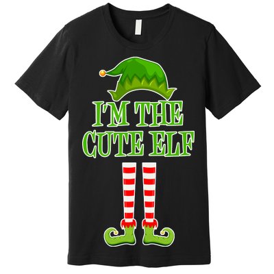 I'm The Cute Elf Matching Family Christmas Premium T-Shirt