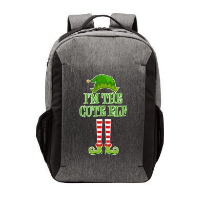 I'm The Cute Elf Matching Family Christmas Vector Backpack