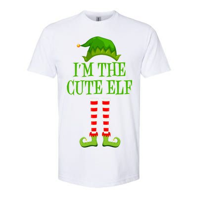 I'm The Cute Elf Matching Family Christmas Softstyle® CVC T-Shirt