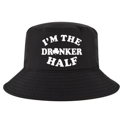 I'm The Drunker Half Irish Shamrock St. Patrick's Day Cool Comfort Performance Bucket Hat