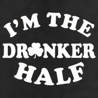 I'm The Drunker Half Irish Shamrock St. Patrick's Day Cool Comfort Performance Bucket Hat