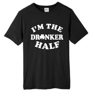 I'm The Drunker Half Irish Shamrock St. Patrick's Day Tall Fusion ChromaSoft Performance T-Shirt