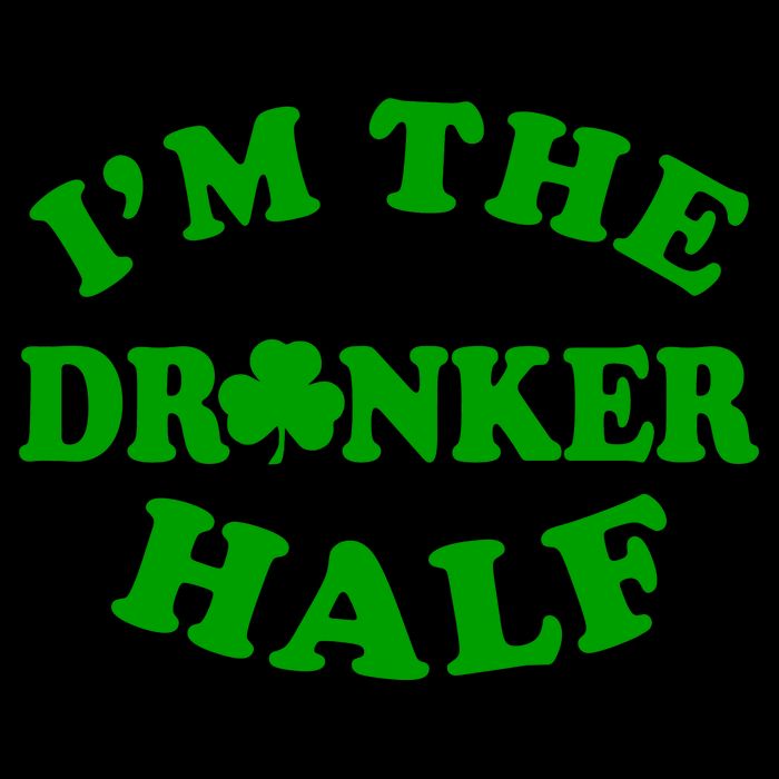 I'm The Drunker Half Irish Shamrock St. Patrick's Day Mug