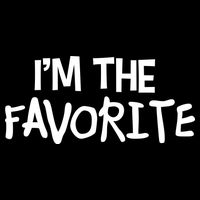 I'm The Favorite Women's V-Neck T-Shirt
