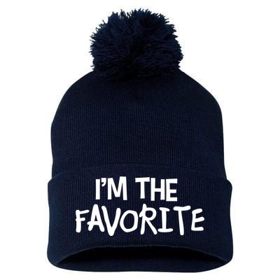 I'm The Favorite Pom Pom 12in Knit Beanie