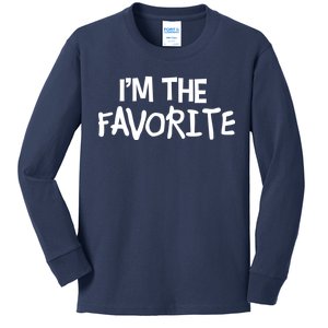 I'm The Favorite Kids Long Sleeve Shirt