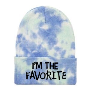 I'm The Favorite Tie Dye 12in Knit Beanie