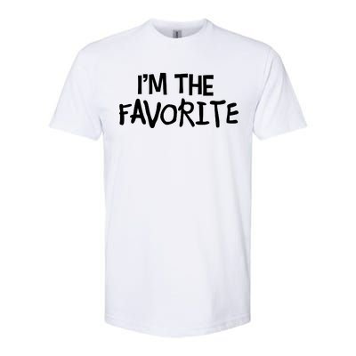 I'm The Favorite Softstyle CVC T-Shirt