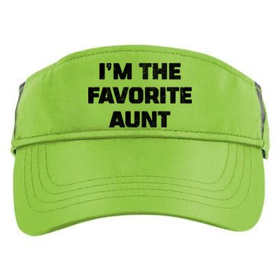 I'm the Favorite Aunt Adult Drive Performance Visor