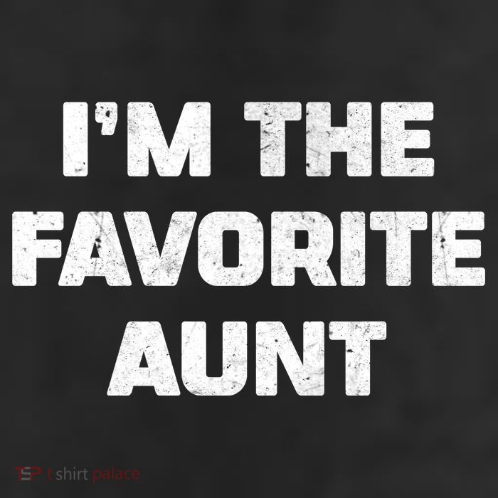I'm the Favorite Aunt Cool Comfort Performance Bucket Hat