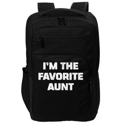 I'm the Favorite Aunt Impact Tech Backpack