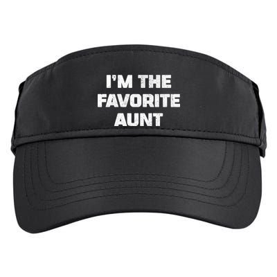I'm the Favorite Aunt Adult Drive Performance Visor