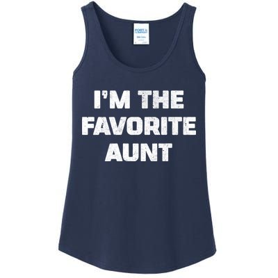 I'm the Favorite Aunt Ladies Essential Tank