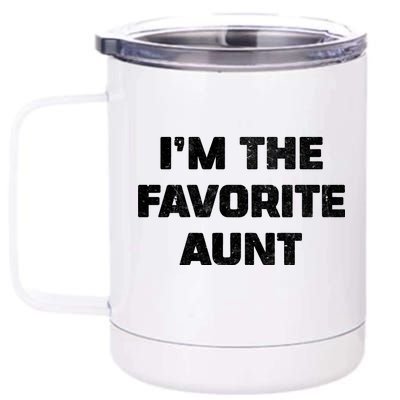 I'm the Favorite Aunt 12 oz Stainless Steel Tumbler Cup