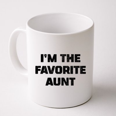 I'm the Favorite Aunt Coffee Mug