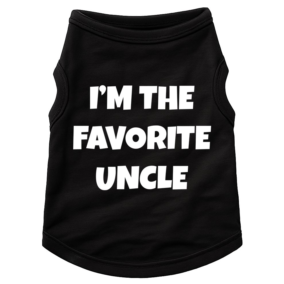 I'm The Favorite Uncle Doggie Tank