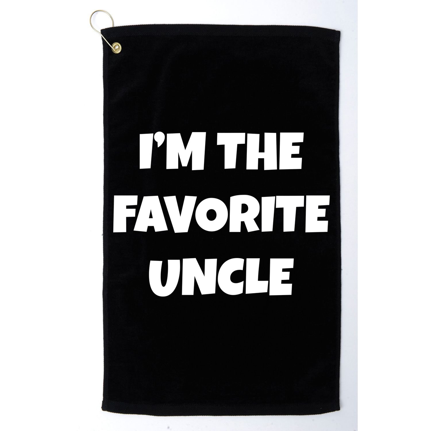 I'm The Favorite Uncle Golf Towel