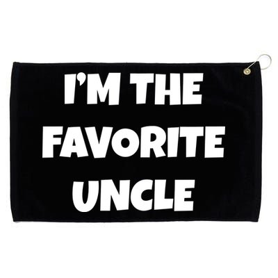 I'm The Favorite Uncle Grommeted Golf Towel