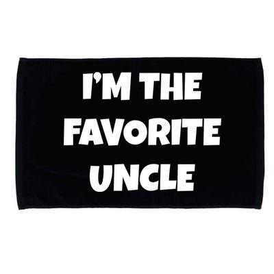 I'm The Favorite Uncle Microfiber Hand Towel