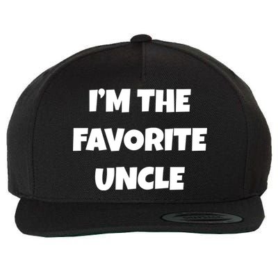 I'm The Favorite Uncle Wool Snapback Cap