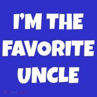 I'm The Favorite Uncle Button