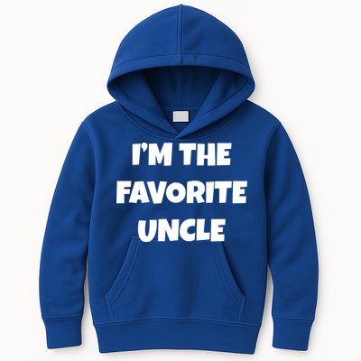 I'm The Favorite Uncle Kids Hoodie