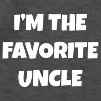I'm The Favorite Uncle Vector Backpack