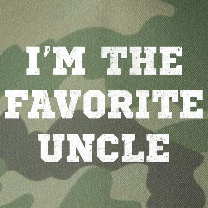 I'm The Favorite Uncle Funny Distressed Legacy Tie Dye Trucker Hat